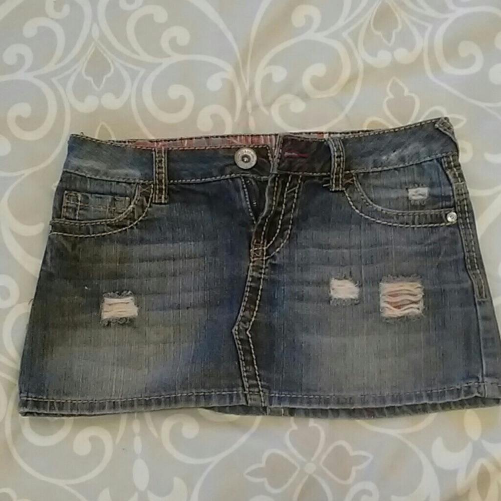 Jean skirt